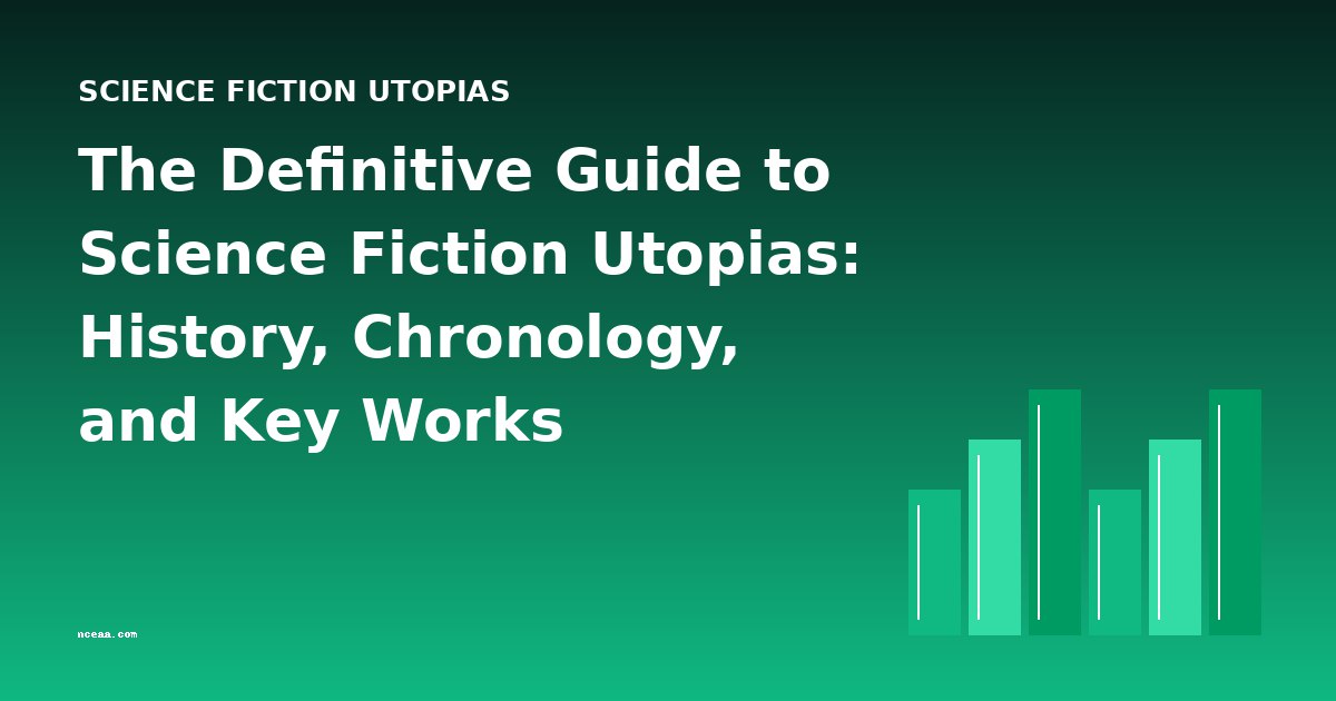 The Definitive Guide to Science Fiction Utopias: History, Chronology, and Key Works