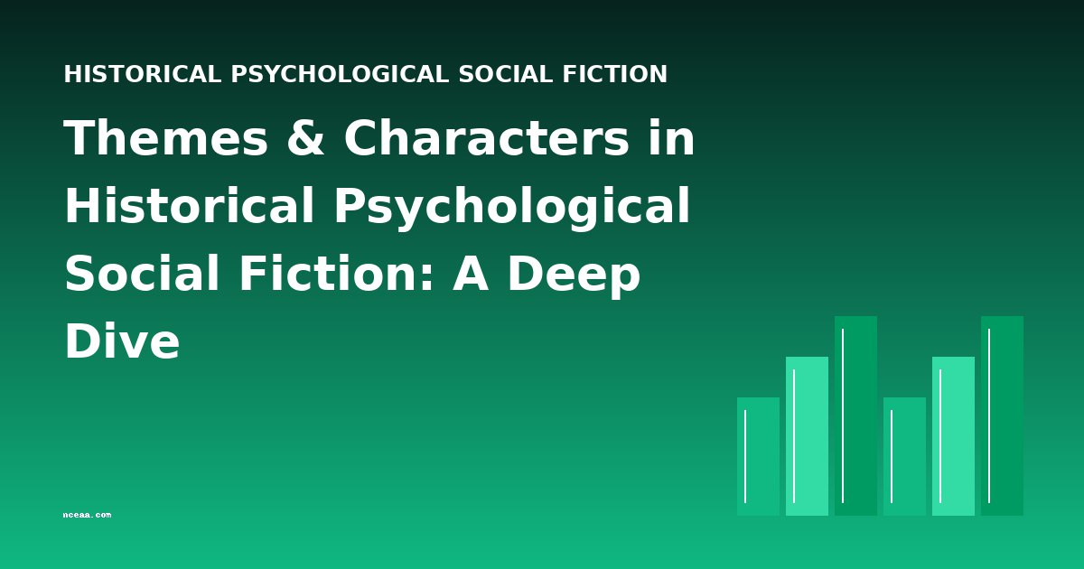 Themes & Characters in Historical Psychological Social Fiction: A Deep Dive