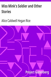 Cover of Miss Mink's Soldier and Other Stories — Reading Companion