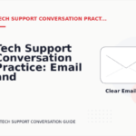 Tech Support Conversation Practice: Email and Message Examples