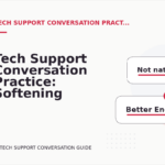 Tech Support Conversation Practice: Softening Direct Sentences